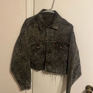 Levi’s cropped Jean jacket
